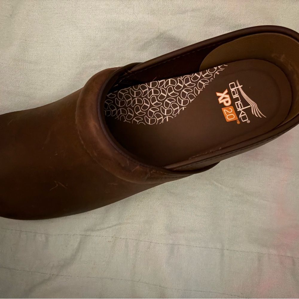 Dansko XP 2.0 Brown Leather Clog
